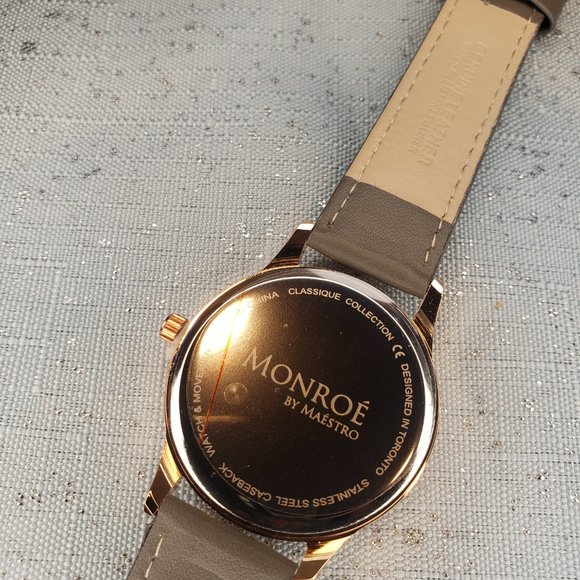 BRAND NEW WATCH solérose, Charcoal and gold rose - Picture 9 of 11